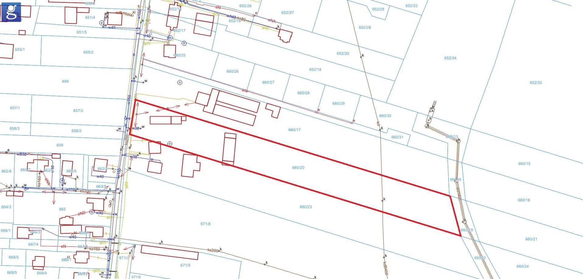Działka z WZT - zab. szeregowa, Częstochowa, ulica Gminna