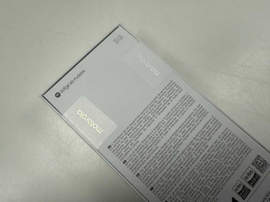 NOWA Motorola Edge 60 Fusion GREY 8/256GB 5G XT-25034 FASON Rzgowska12