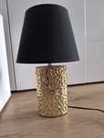 Lampka nocna czarno- złota
