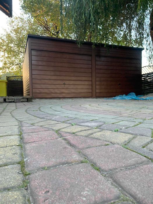 Garaże blaszane drewnopodobne lub kolory producent transport cały kraj