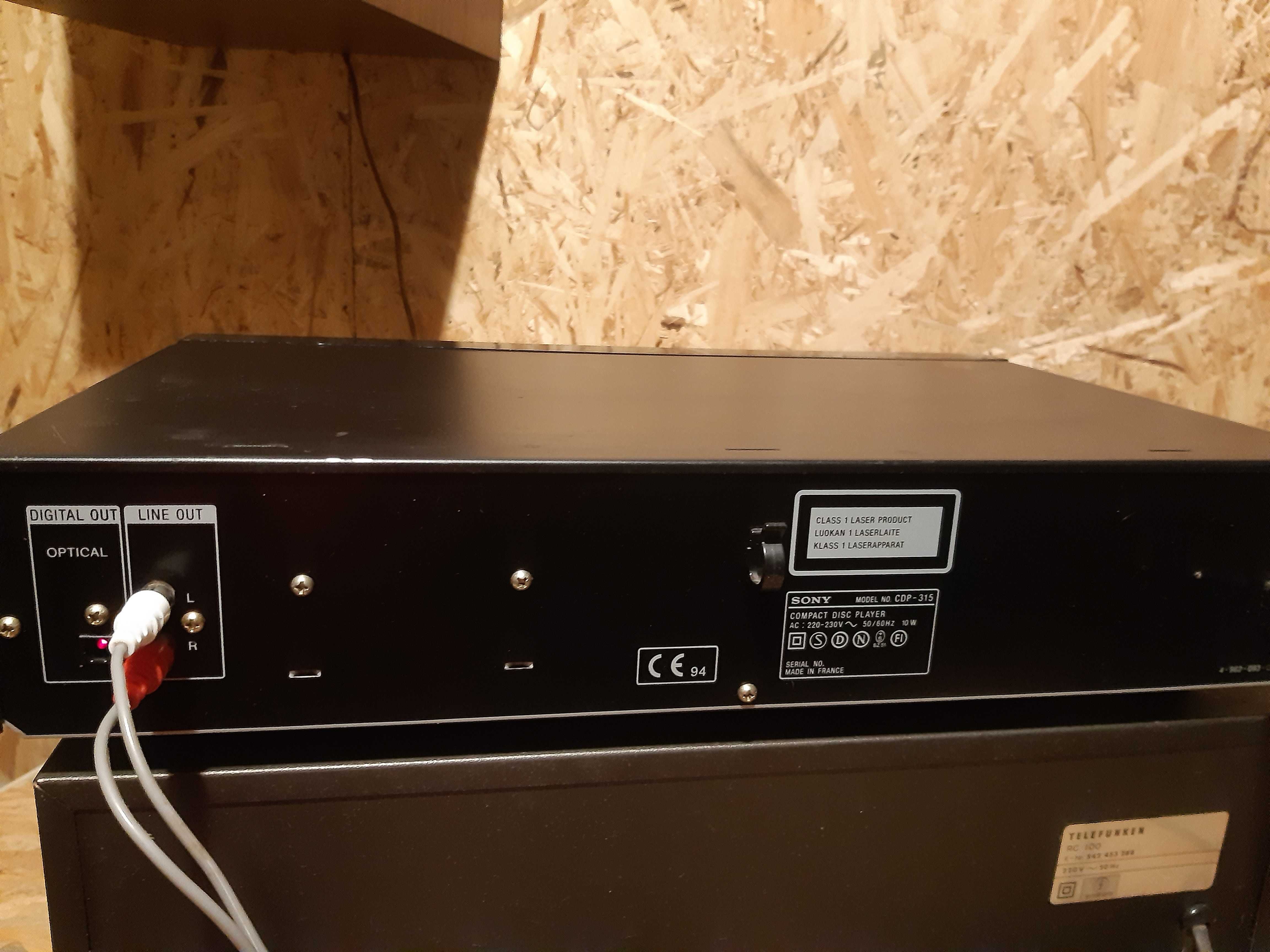 Sony cd odtwarzacz CDP- 315