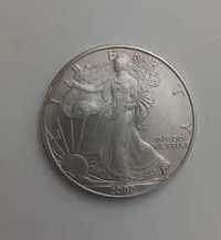 1 OZ DOLLAR Fine Silver 2000