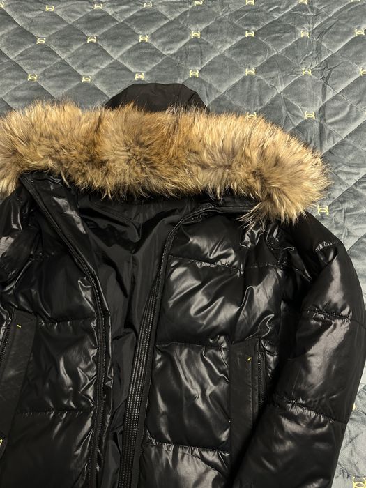 Зимовий плащ куртка пуховик