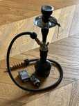 Czarna fajka wodna / shisha z akcesoriami wysokość 50 cm