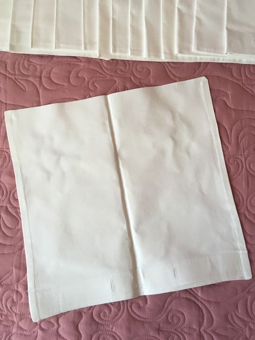 Poszewka na poduszkę 85/85 po maglu bawełna retro vintage