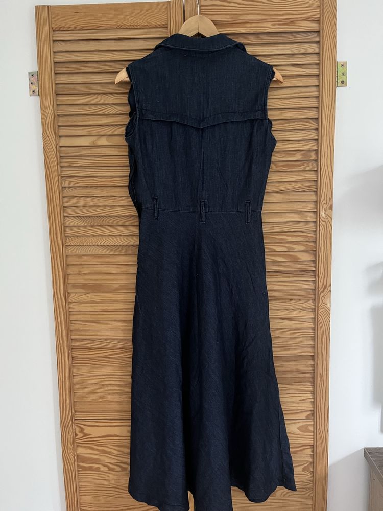 Jeansowa szmizjerka sukienka damska Reserved XS