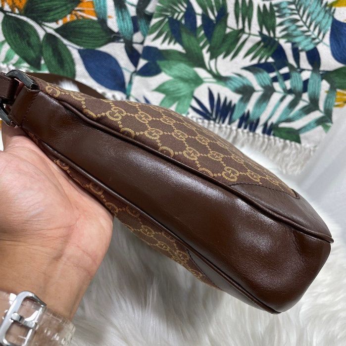 Vtg autêntico.  Bolsa/ombro GUCCI GG Bamboo