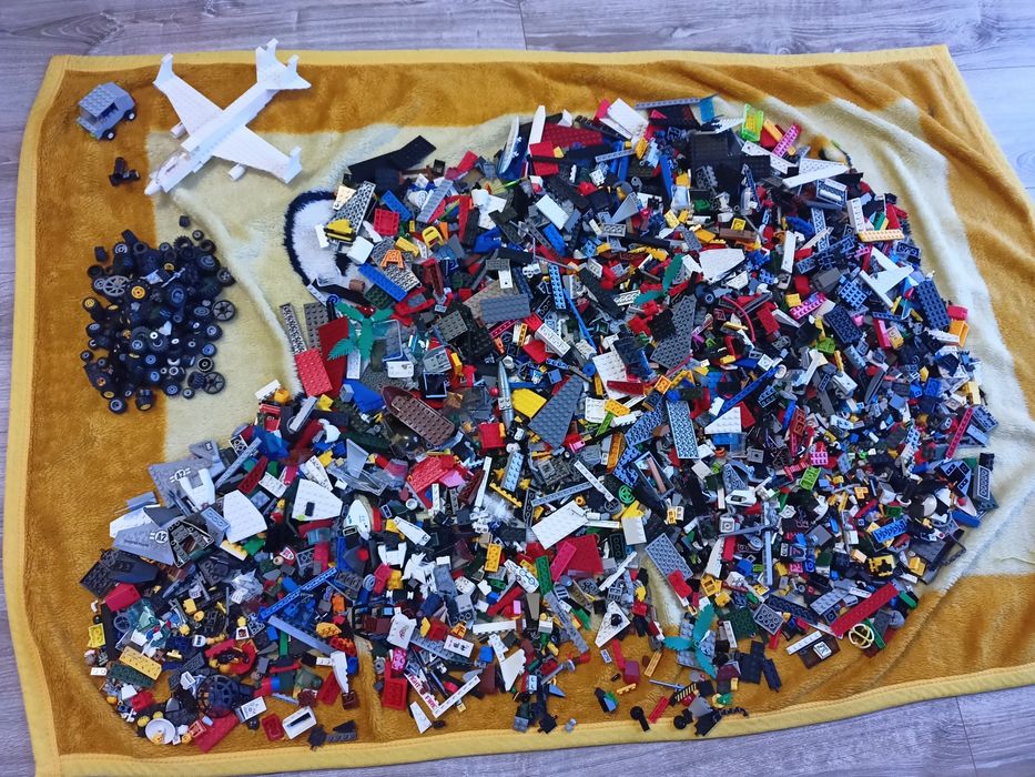 6kg klocki kompatybilne z LEGO, 70 figurek, instrukcje
