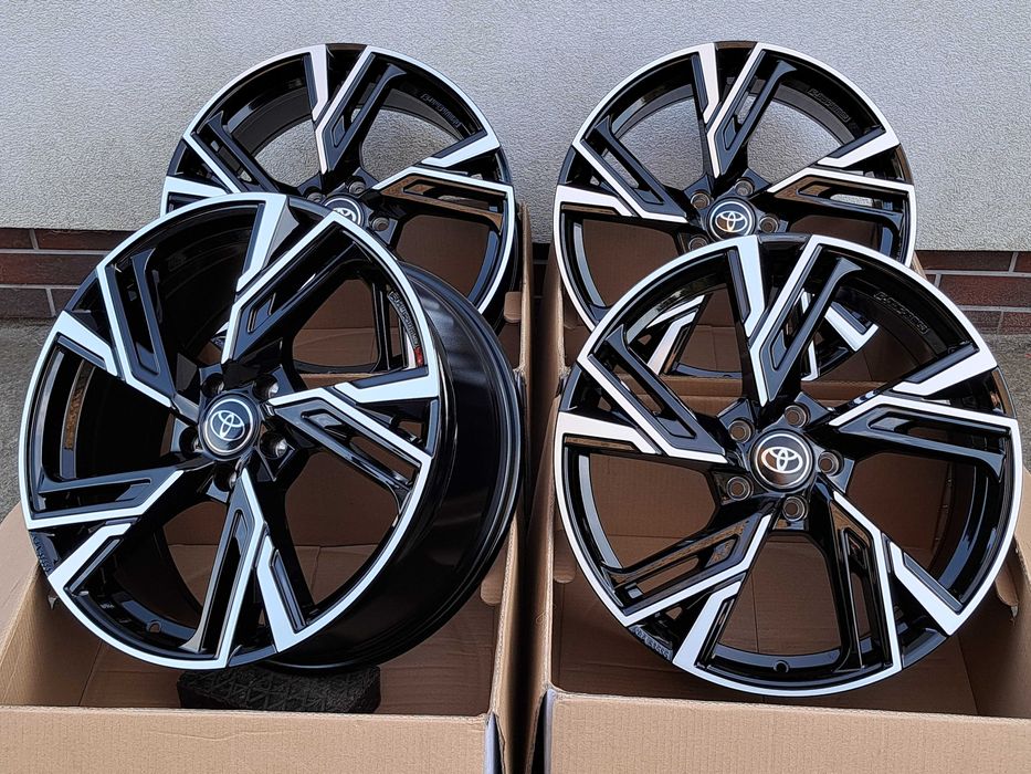 Alufelgi TOYOTA 18 5x114,3 Auris Corolla Avensis Verso INNE! CNC RS5