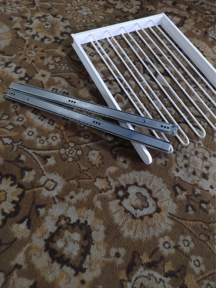 Wysuwany wieszkak na spodnie ikea komplement 50x58 do szafy pax