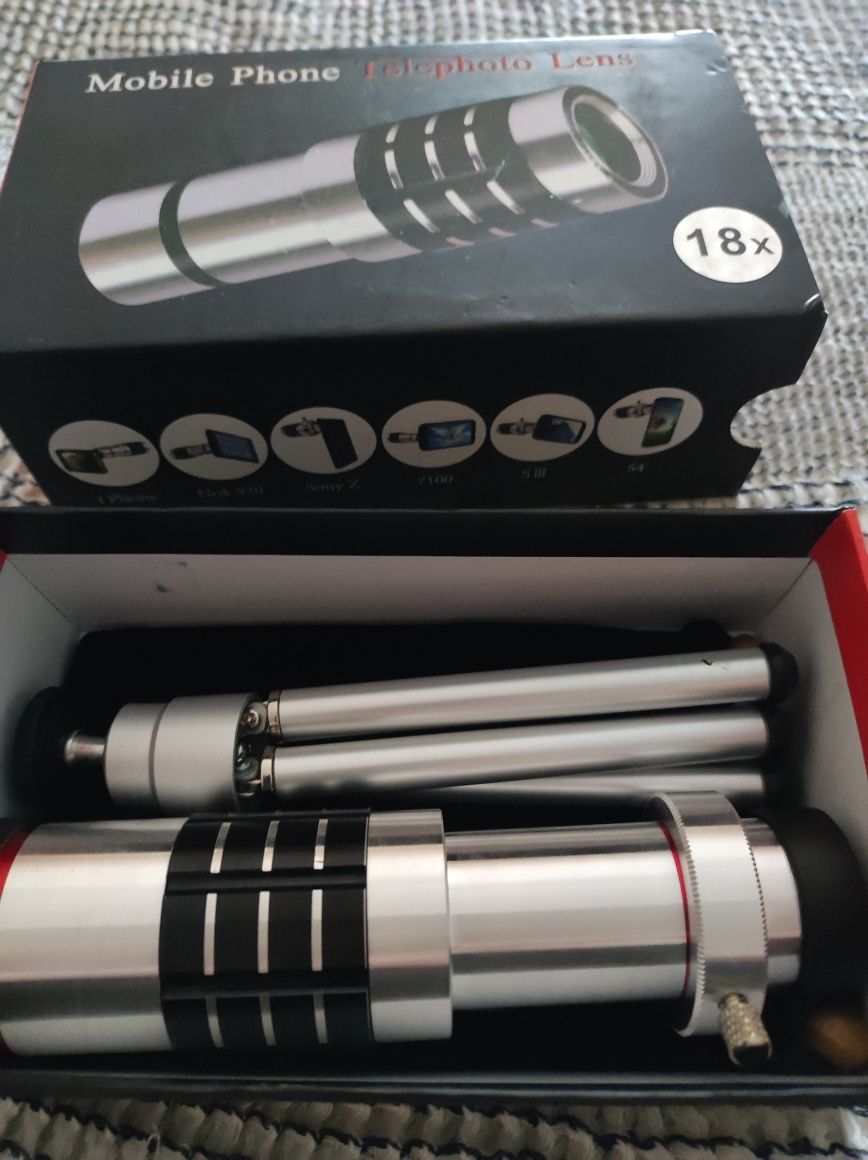Mira telescópio para telemóvel