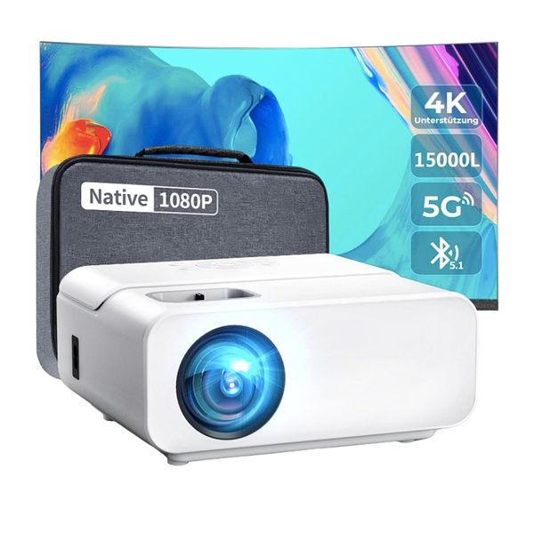 Проектор C12 Full HD 1080P вткомлекті полотнотно 1.93*1.13