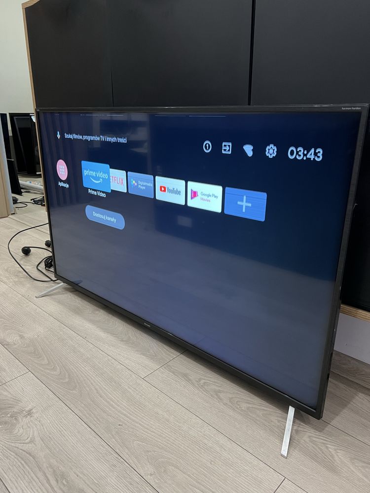 TV Sharp Aquos 50cali 50” 50BL3EA smart tv telewizor uszkodzony