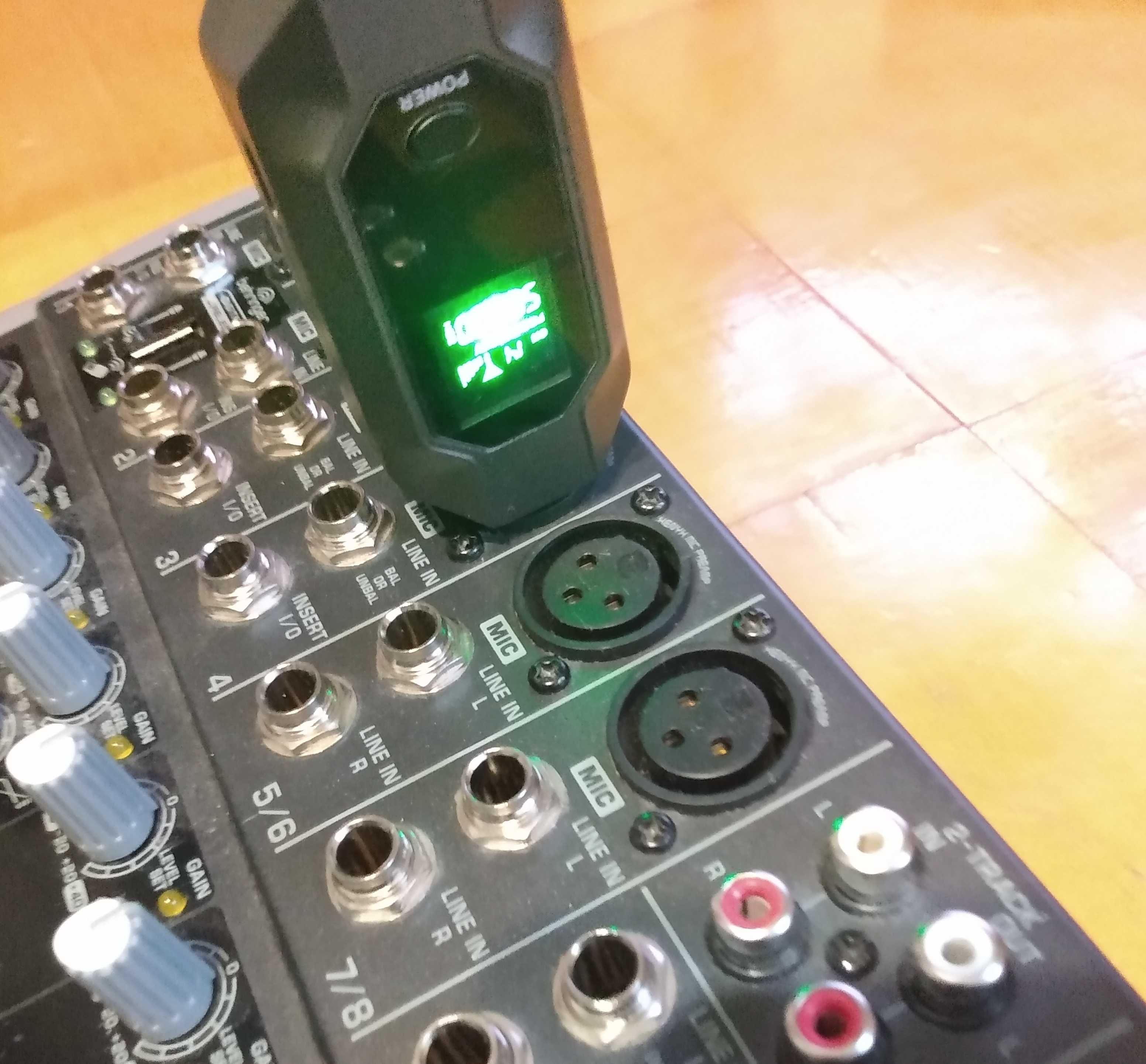 sprzedam System Bezprzewodowy do mikrofonu mixera, kolumn