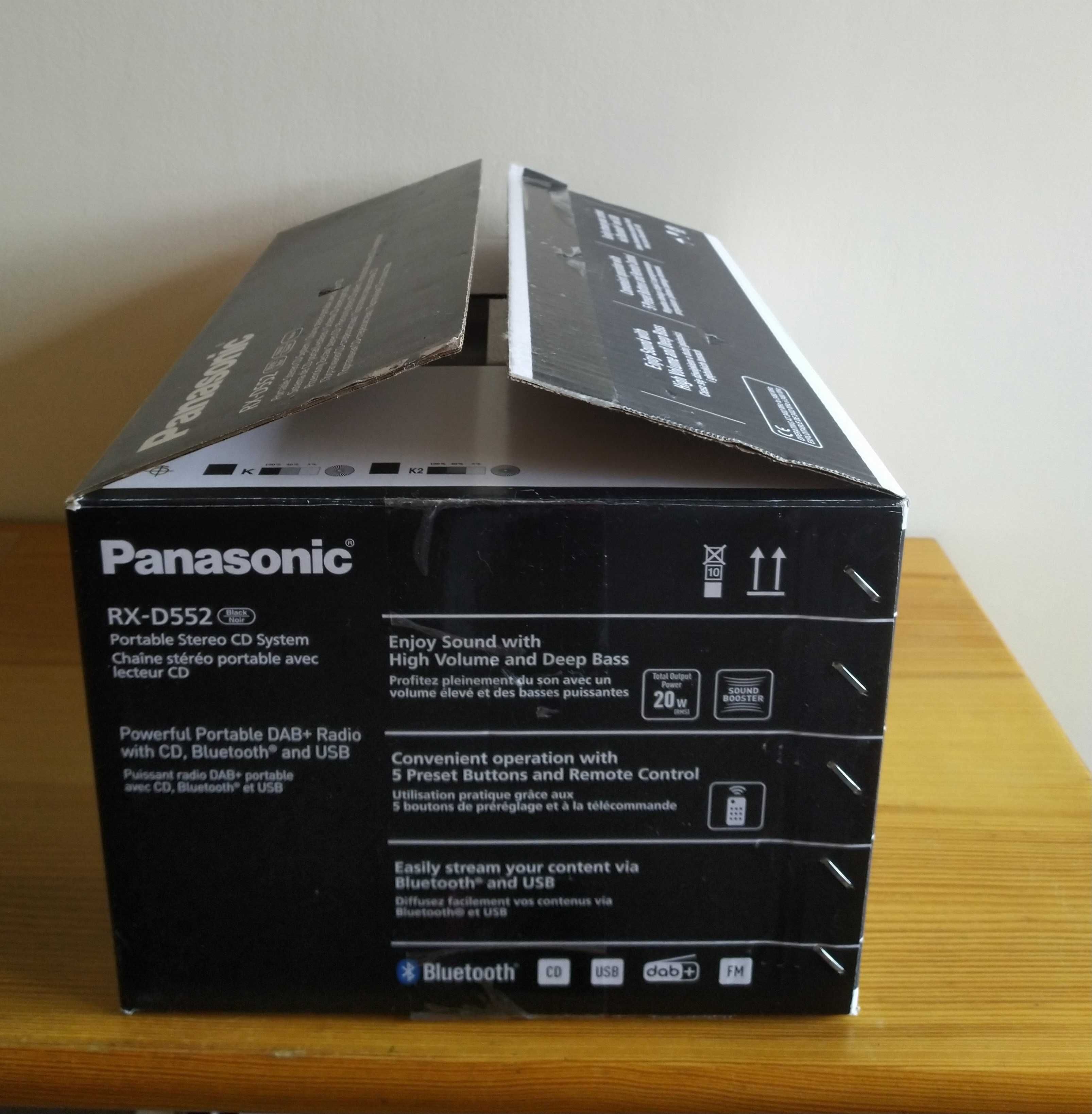 Radiodtwarzacz Panasonic RX - DB552 E - K