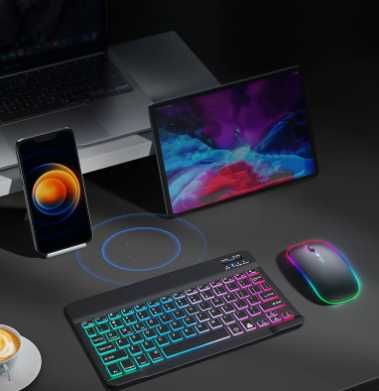 Бездротова з підсвіткою клавіатура