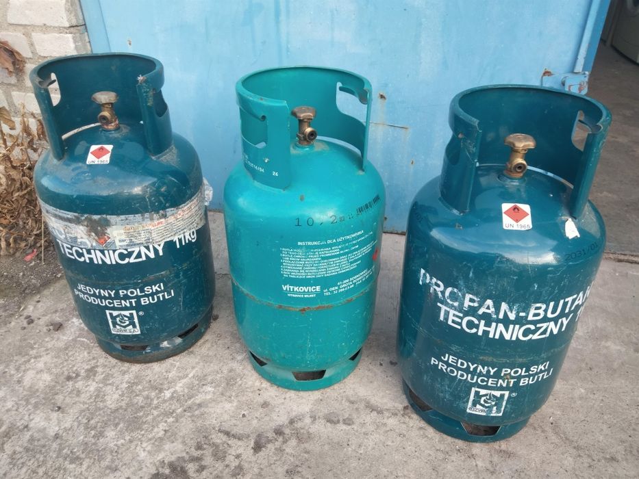Butle gazowe 11 z kołnierzem