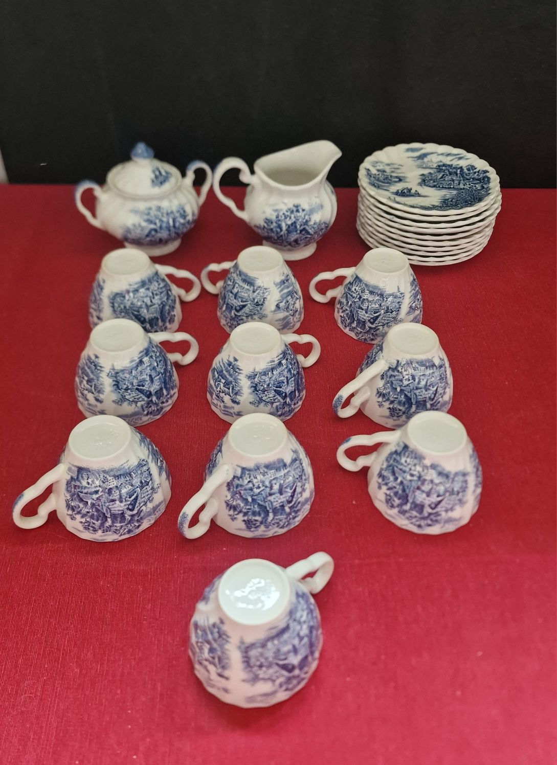 Conjunto de café vintage Johnson Brothers