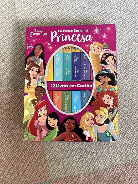 12 Livros em Cartão - Eu Posso Ser Uma Princesa