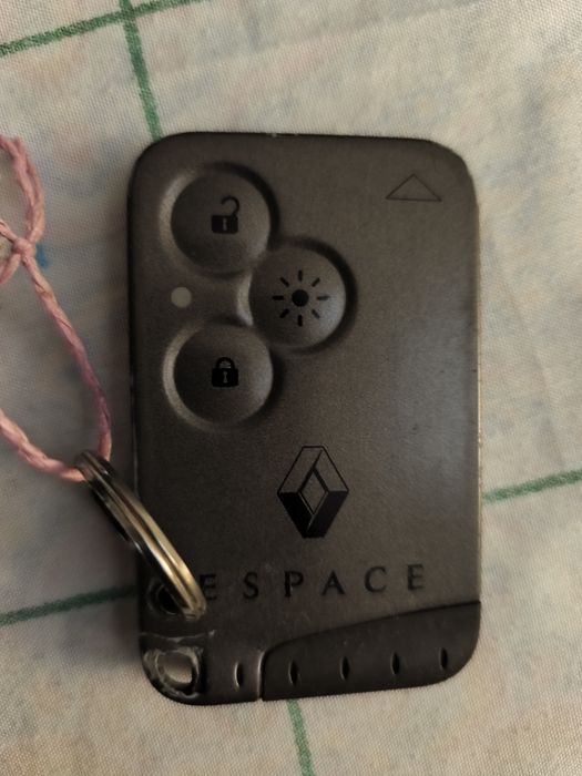 Cartão Renault espace