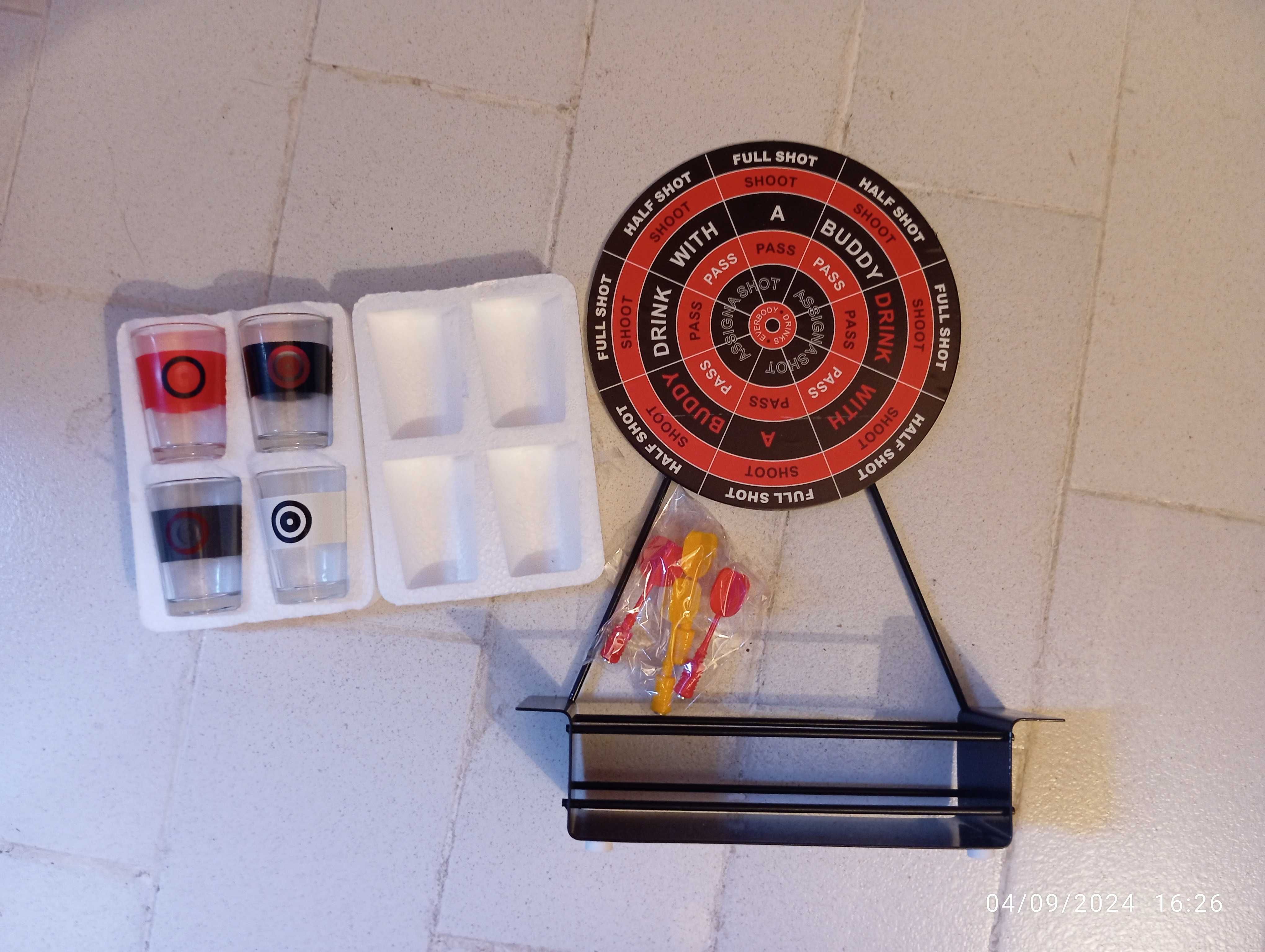Jogo de flechas "drinking game" - nunca usado