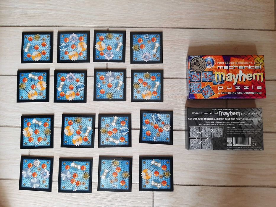 Gra Professor McBrainy Zany Mechanical Mayhem Puzzle matematy logiczne