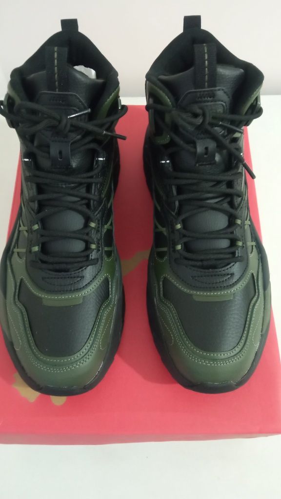 Черевики Trinity Mid Hybrid L black-dark-olive Оригінал