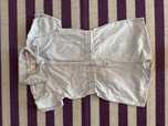 Vestido de ganga para uma menina de 2 anos