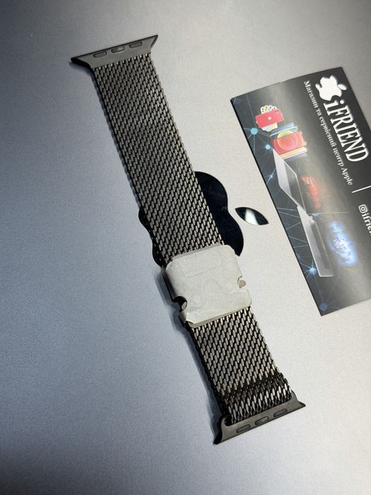 Ремінець Apple Milanese Loop Titanium Ultra  розмір S