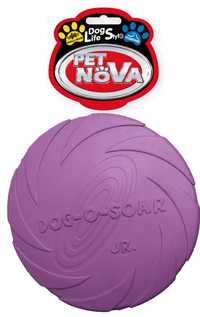 Frisbee, Dysk gumowy , 15cm fioletowy