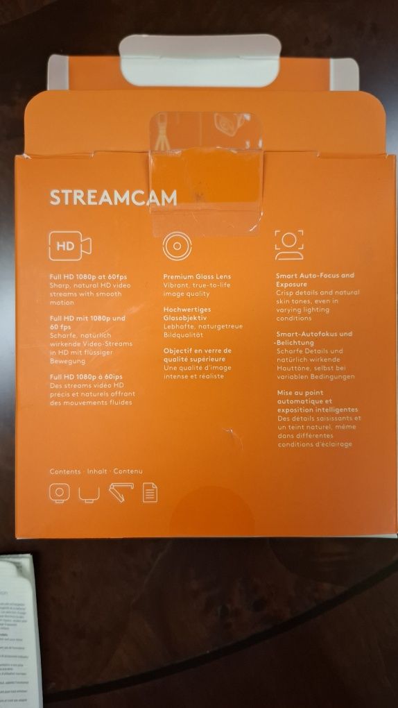 Kamerka do streamingu Logitech StreamCam Full HD jak nowa