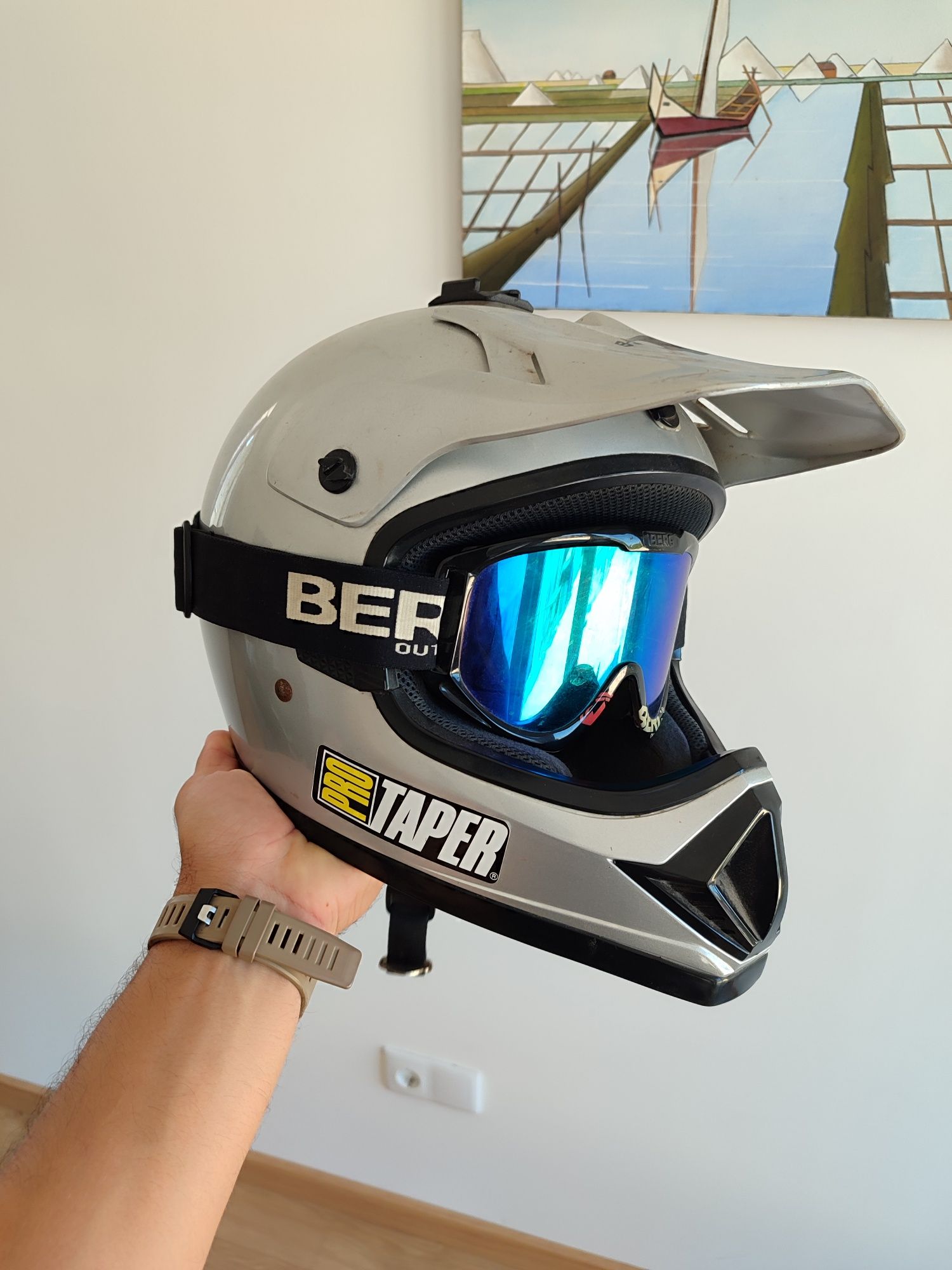 Capacete de Mota