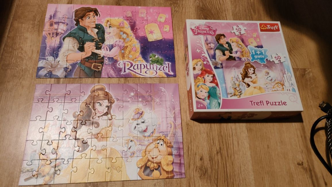 Puzzle Trefl Princess Księżniczki 50 szt. + 50 szt.