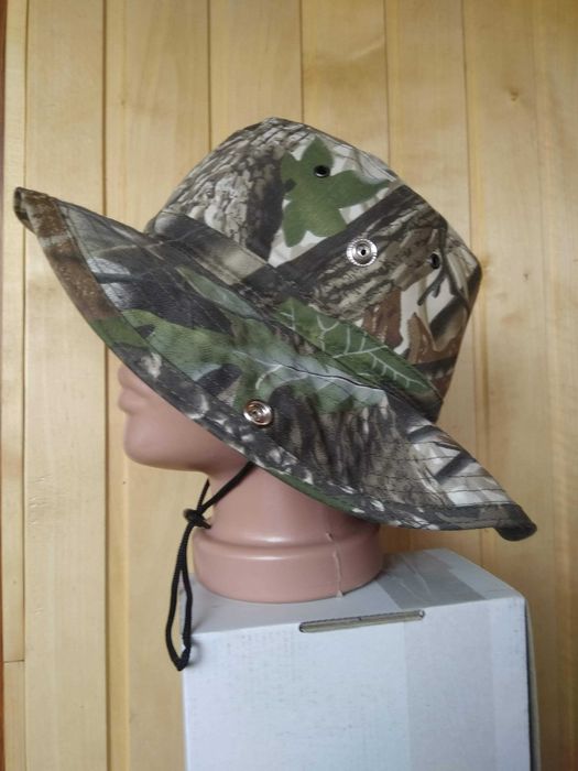 Капелюх чоловічій панама 60 розмір ліс зелений