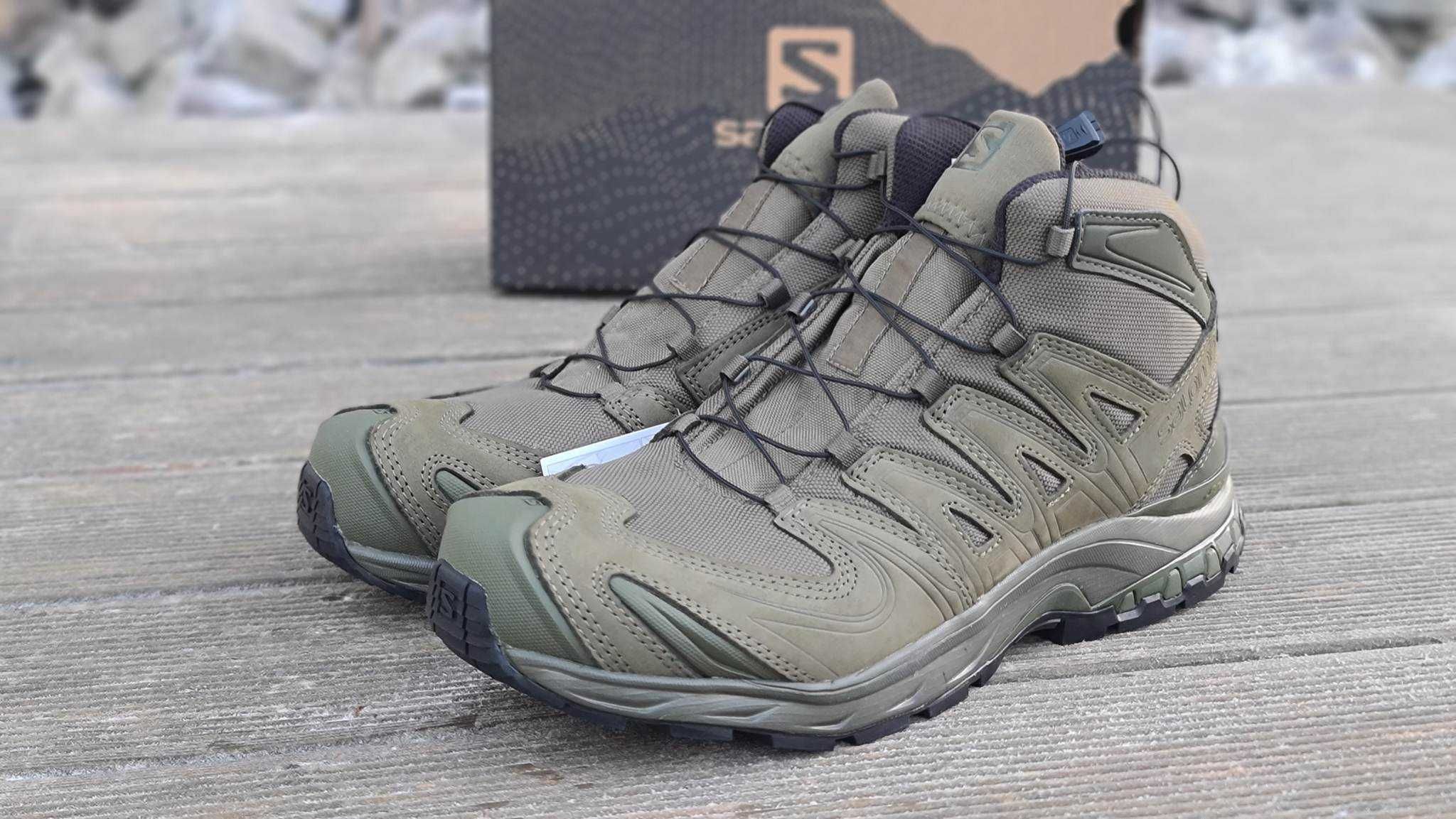 Берцы летние военные SALOMON XA FORCES 39-50 зсу саломон форсес олива