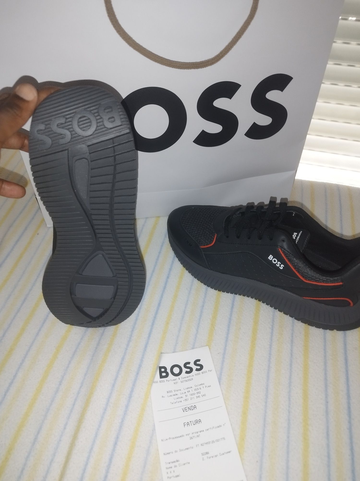 Sapatilhas Hugo Boss "Boss" Porsche nova