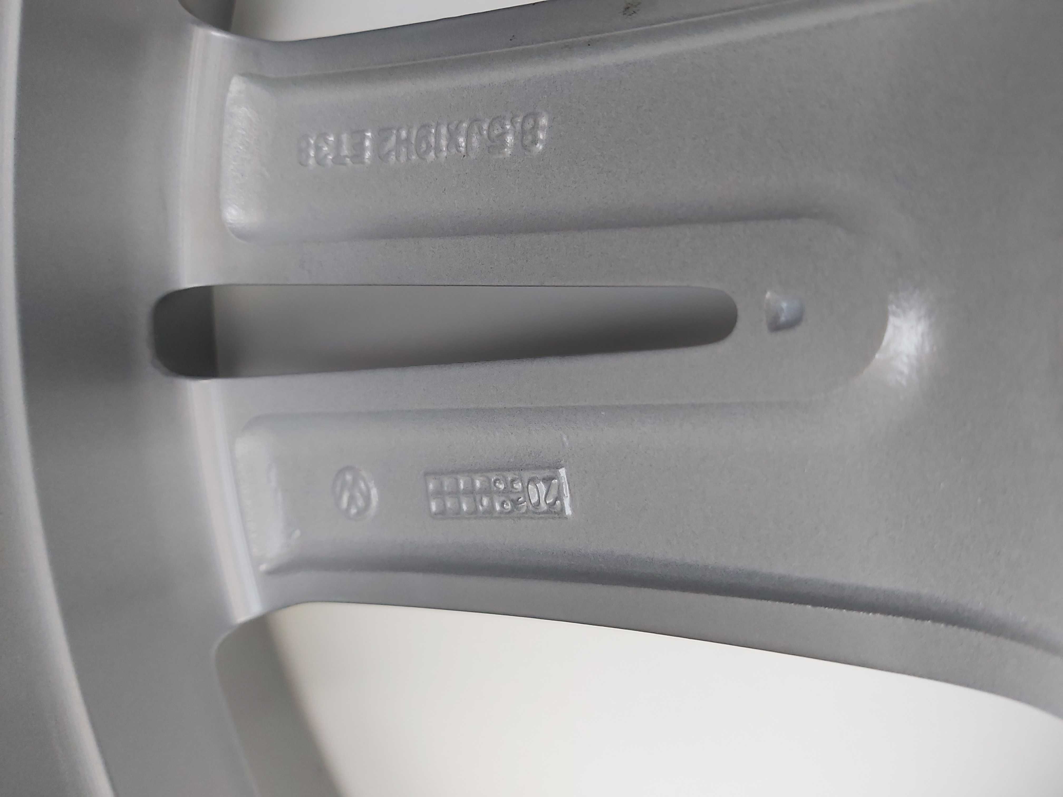 Nowe oryginalne felgi aluminiowe VW 19 R-LINE Passat Tiguan Arteon