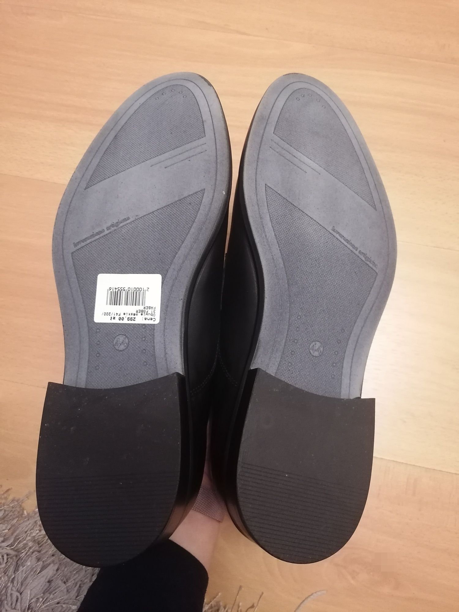 Buty skórzane męskie Faber r. 44