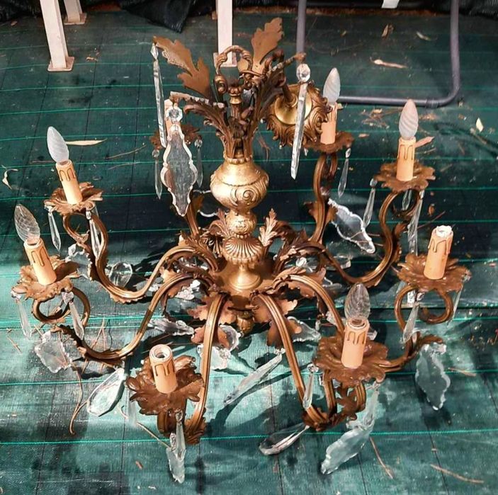 Люстра вінтажна Італійська.