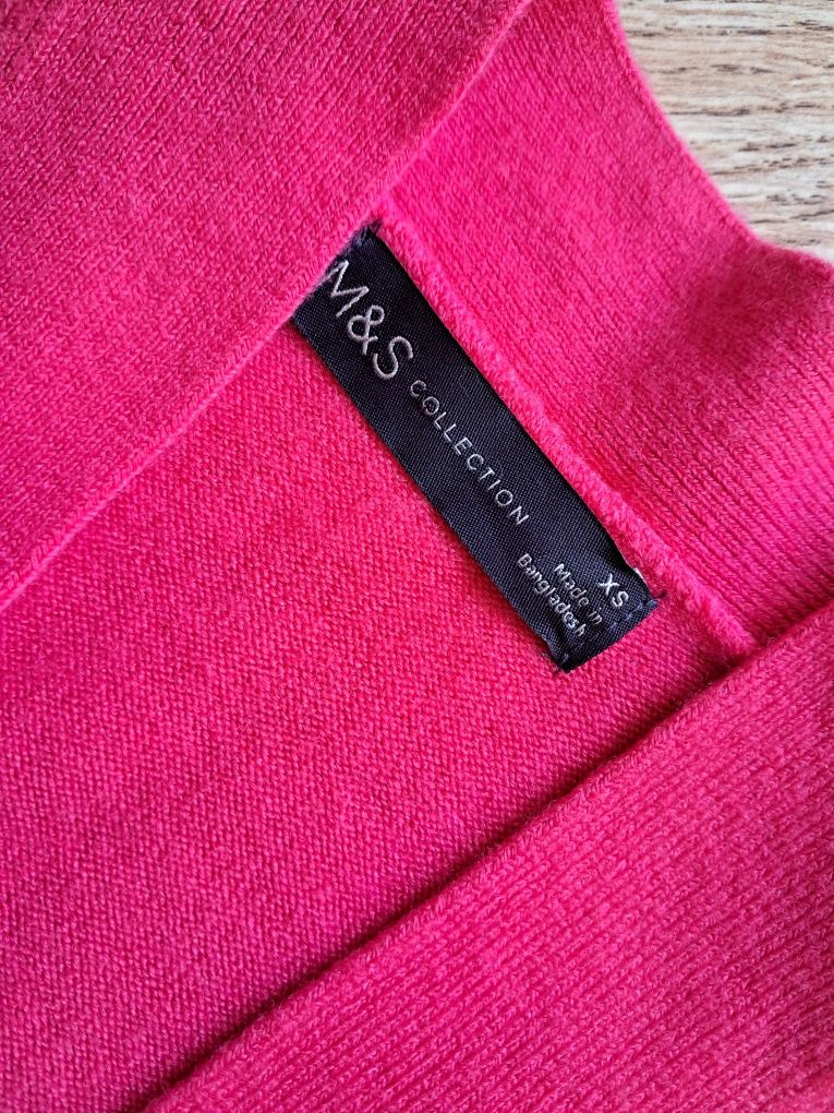 Cienki Sweter/ kardigan r.XS  jak Nowy