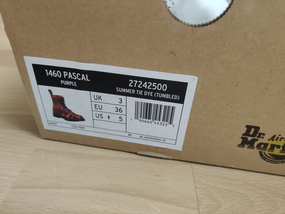 Dr martens 1460 pascal purple
