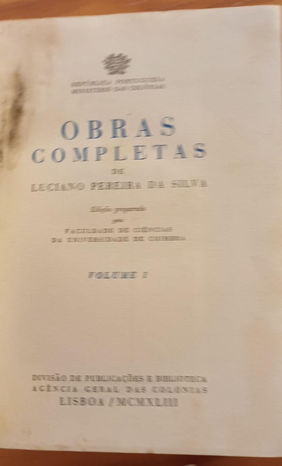 Luciano Pereira da Silva obras completas Vol. 1 e 2

Obras Completas d