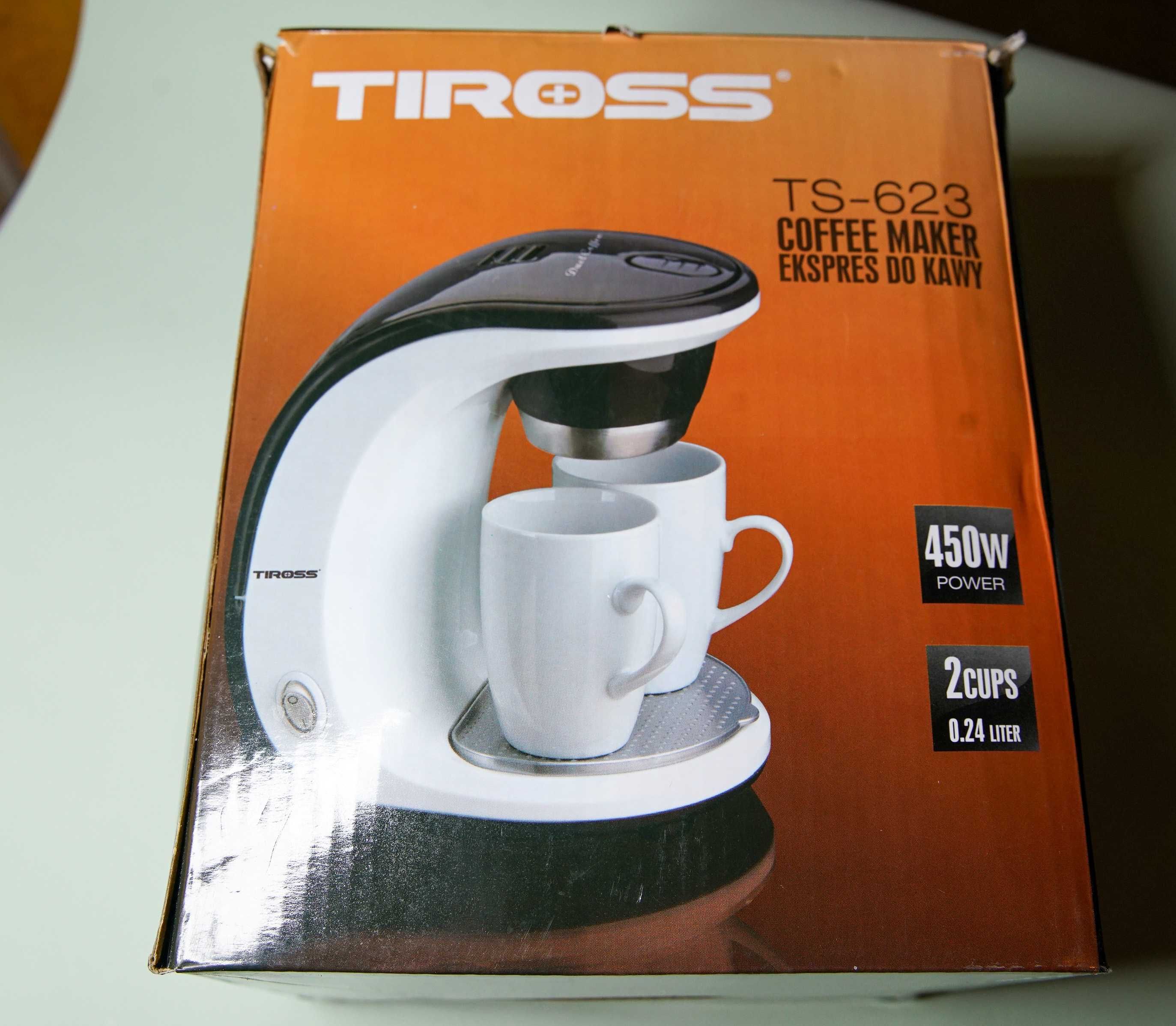 Ekpress DO KAWY TIROSS TS-623. Nowy.