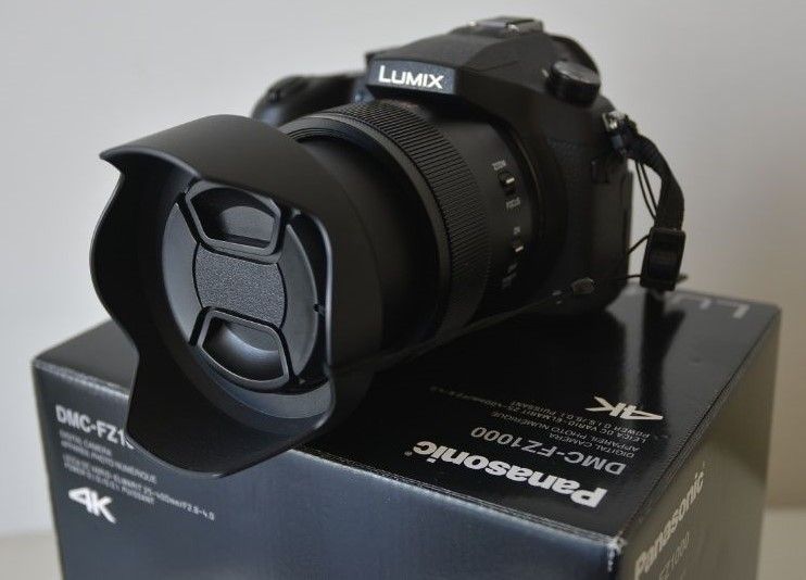 Troco-Panasonic Lumix FZ1000;lentes Leica;4K;WiFi; NFC;sensor Cmos 1"