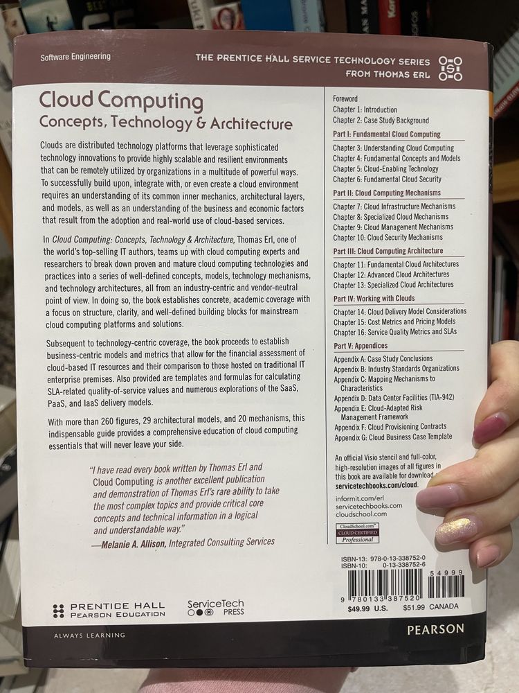 Prentice Hall, Cloud computing, Thomas Erl