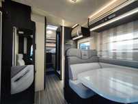 Roller Team KRONOS 284TL  5 OS.  ZIMOWY  OD RĘKI  SALON RZESZÓW  Kamper z największą sypialnią z tyłu pojazdu, AUTOMAT,ELEGANCKI DESIGN