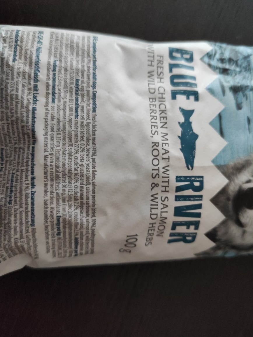 Karma dla psów Wolf of Wilderness Blue River - 100 g