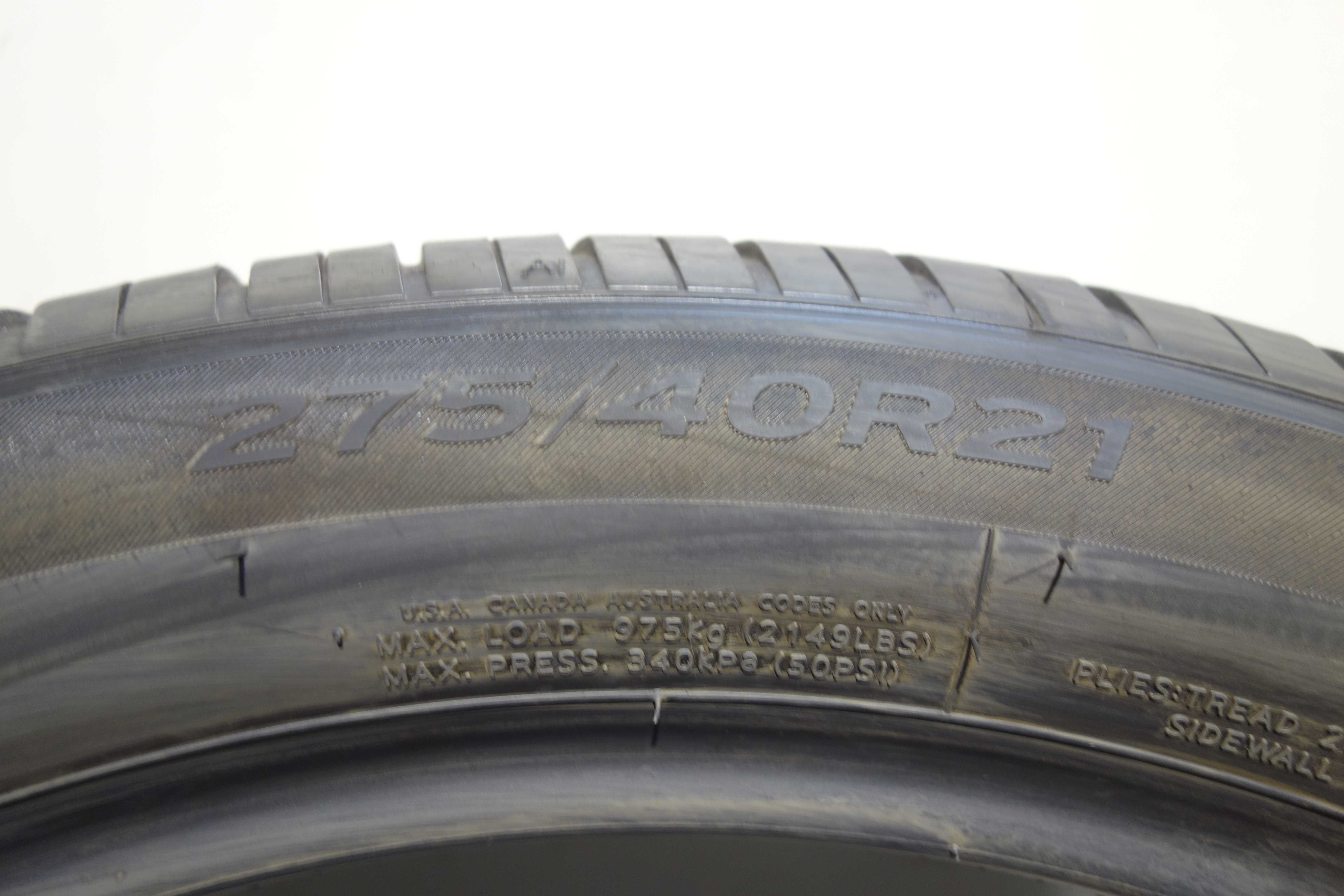 Opony letnie 275/40/21 - HANKOOK Ventus S1 Evo 3 SUV XL * RSC