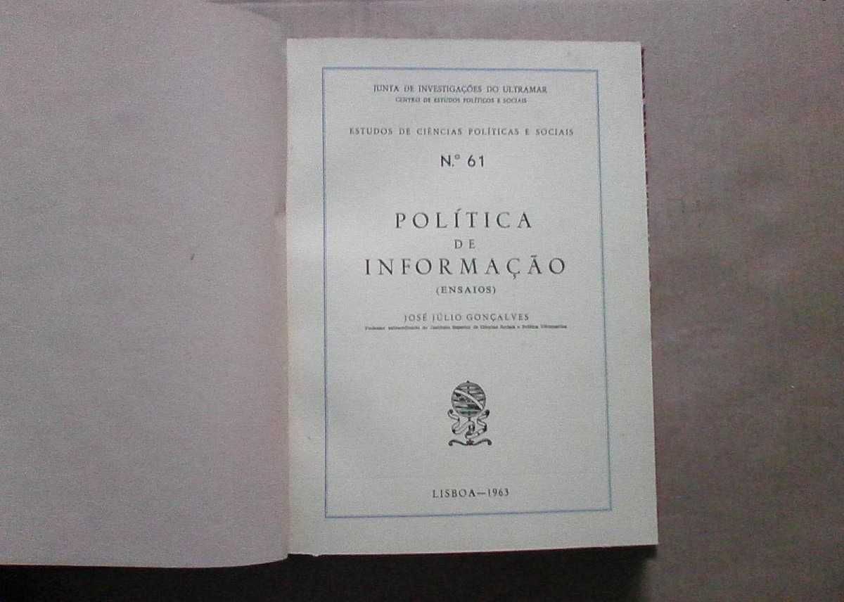 Política de informação: ensaios