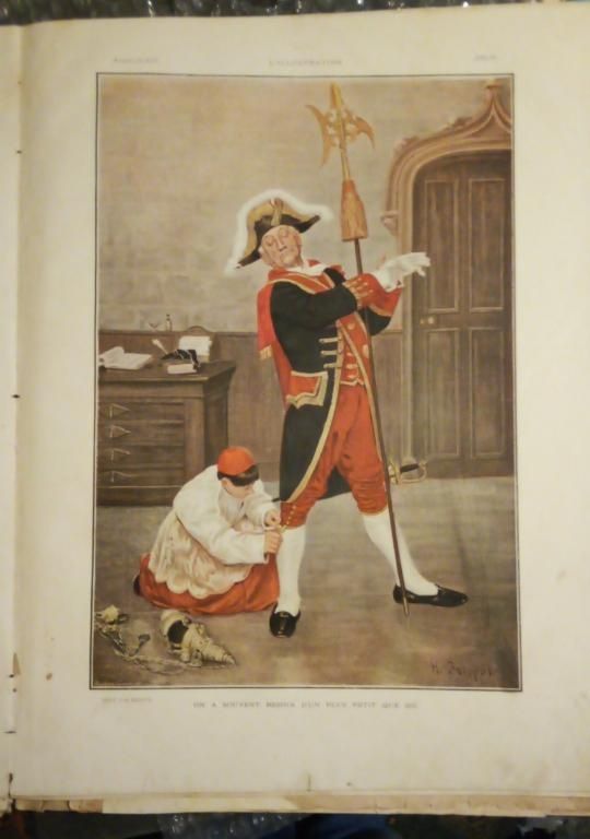 Иллюстрированный журнал Фигаро. франция 1890г.
Иллюстрированный журнал